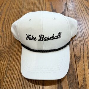 Wake Forest Baseball Hat in White